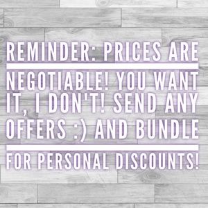 MAKE ME AN OFFER❤️